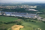 Port wodny w Gliwicach-fotografia z samolotu: zdjęcie małe