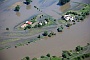 zdjęcia lotnicze - powódź 2010, opolskie Odra: zdjęcie małe 
