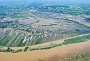 Sandomierz - fotografia lotnicza , powódź 2010 z lotu ptaka: zdjęcie małe: zdjęcie małe 